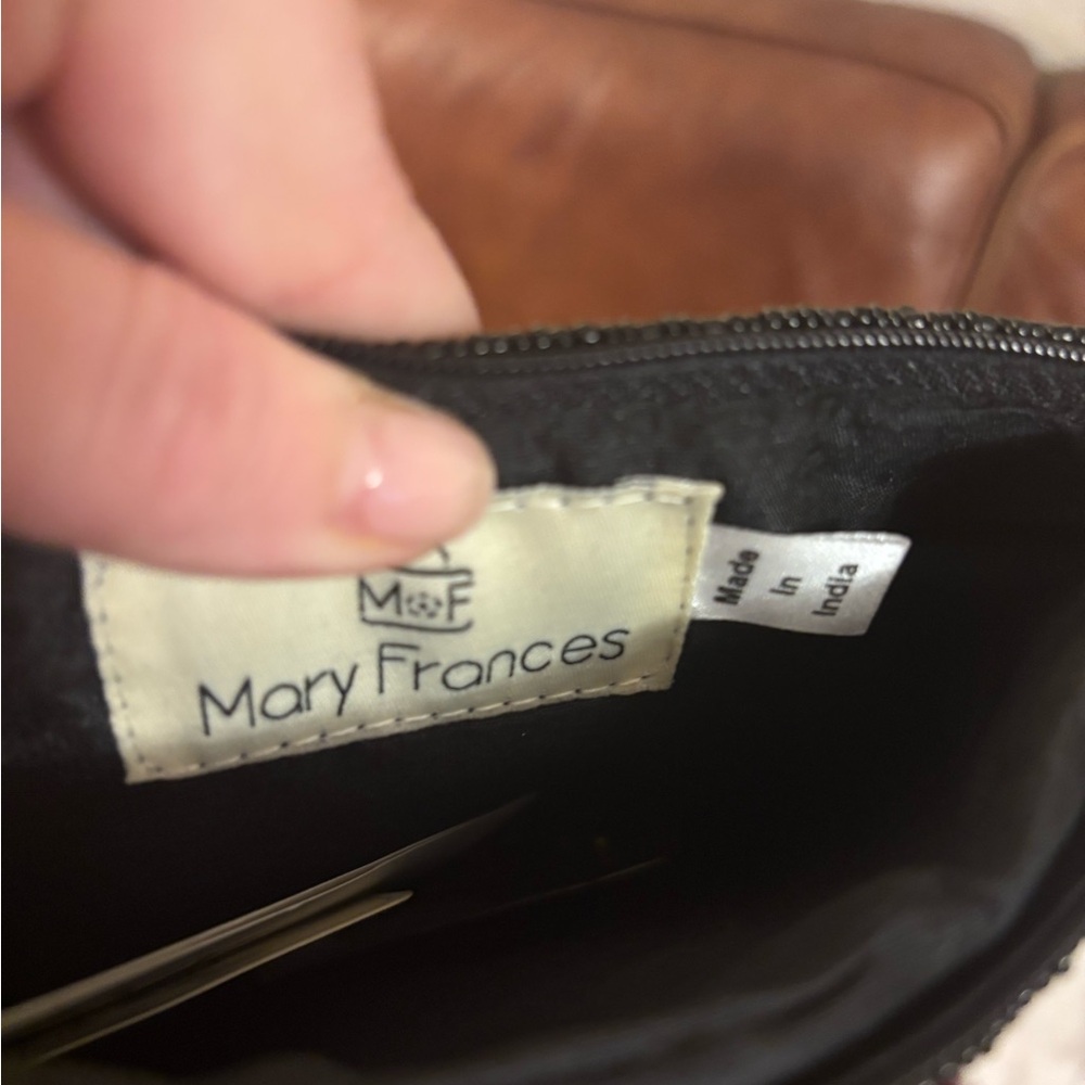 Mary Frances Black and Gold Beaded Crossbody Bag- Bubbly Champagne NWT - Picture 8 of 13